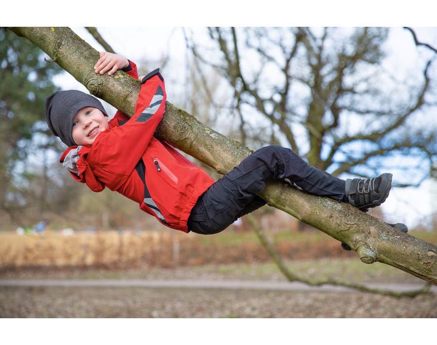 Giacca antivento da bambino ACCELERATE nero