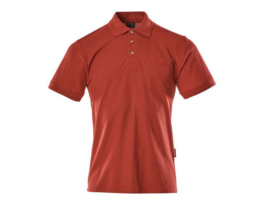 Polo con tasca sul petto CROSSOVER rosso