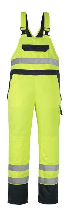 Salopette sovrapantalone SAFE IMAGE hi-vis giallo/blu navy