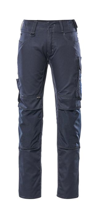 Pantaloni con tasche porta-ginocchiere UNIQUE blu navy scuro/blu royal