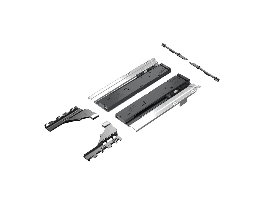 Sistema di apertura Push to open Silent per Quadro