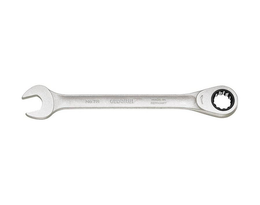 Maulschlüssel mit Ringratsche