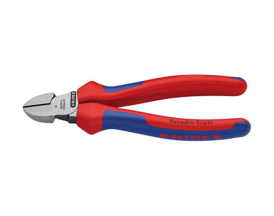 Seitenschneider, Kopf poliert