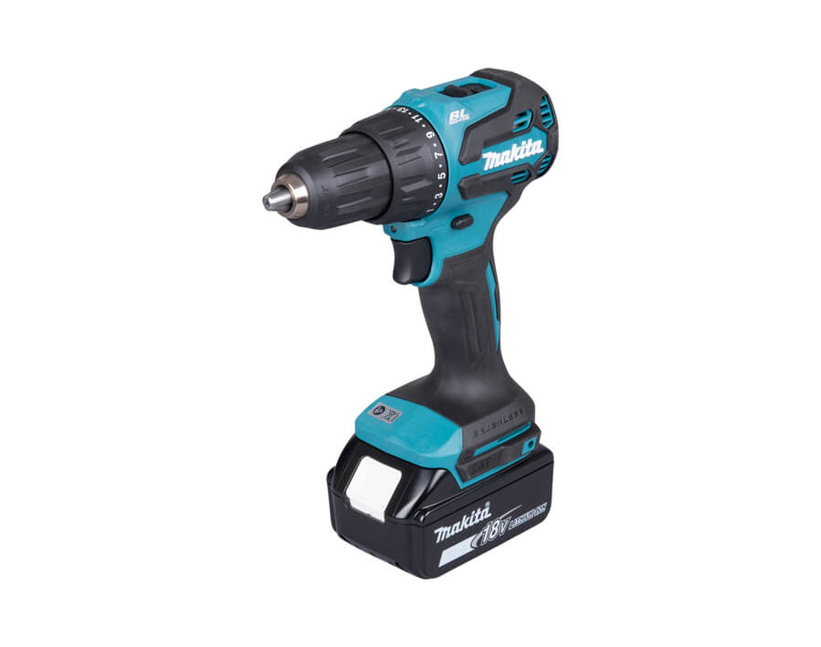 Trapano avvitatore con percussione a batteria a 2 velocità DHP490RTJ 