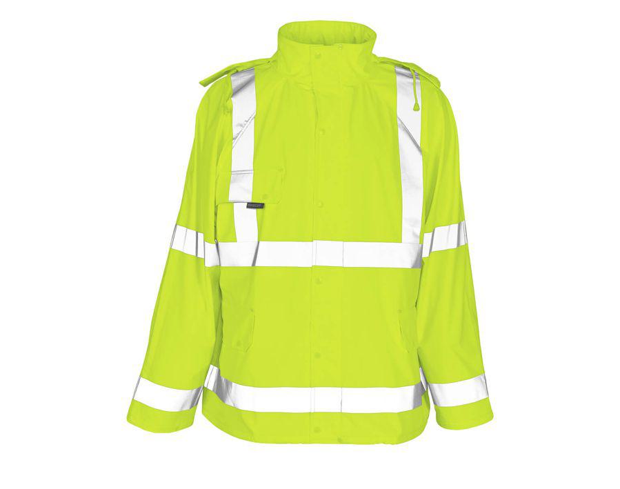 Giacca antipioggia SAFE AQUA hi-vis giallo
