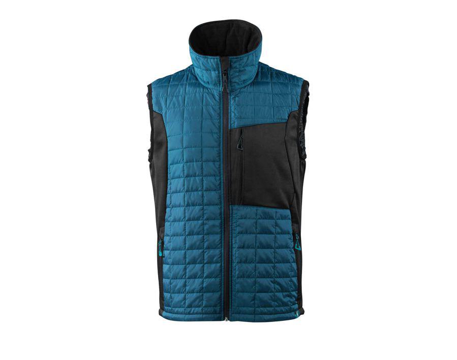 Gilet termico ADVANCED petrolio scuro/nero