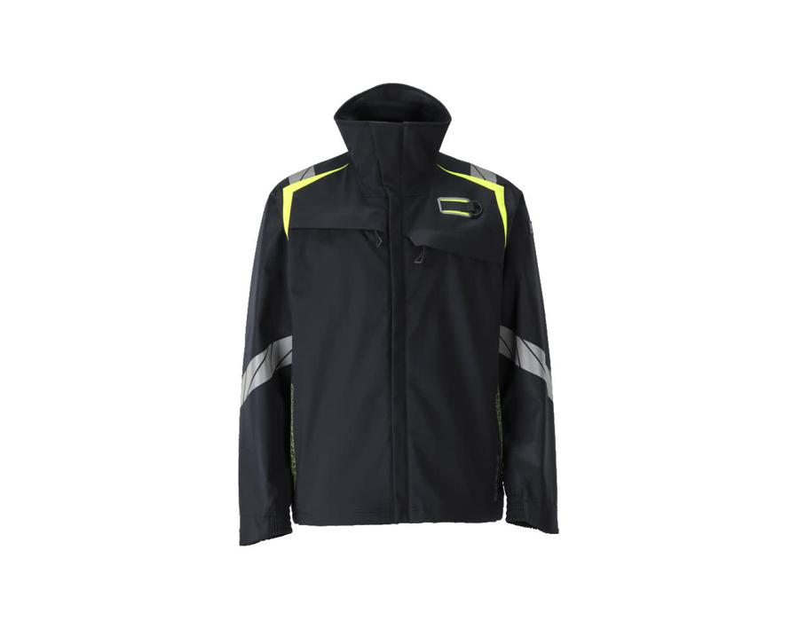 Giacca Softshell ACCELERATE MULTISAFE blu navy scuro/hi-vis giallo