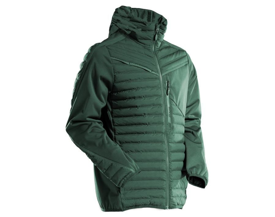 Giacca con cappuccio CUSTOMIZED verde foresta