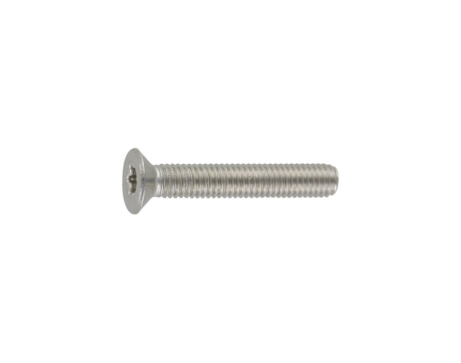 Viti a testa svasata piana DIN 965 ISO 14581 A2