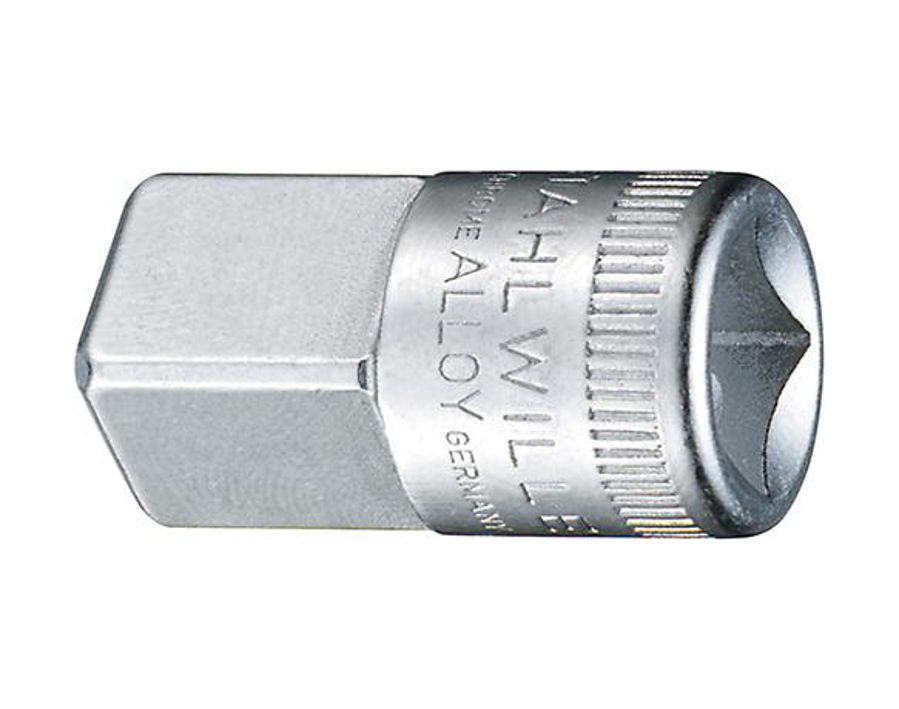 Vergrößerungsstück 3/8"-Innenvierkant auf 1/2"-Außenvierkant