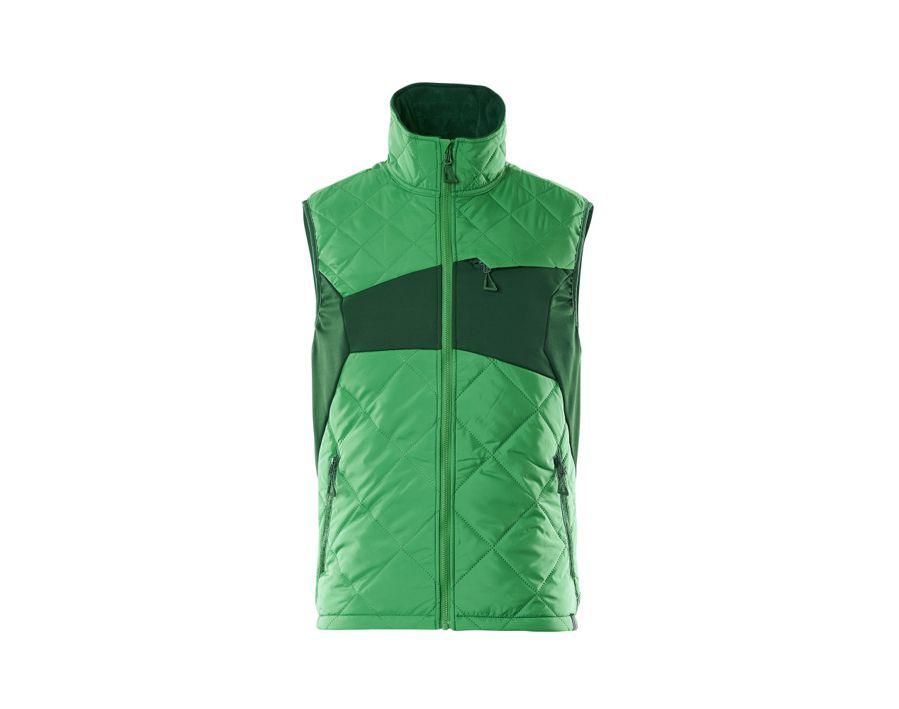 Gilet termico ACCELERATE verde prato/verde