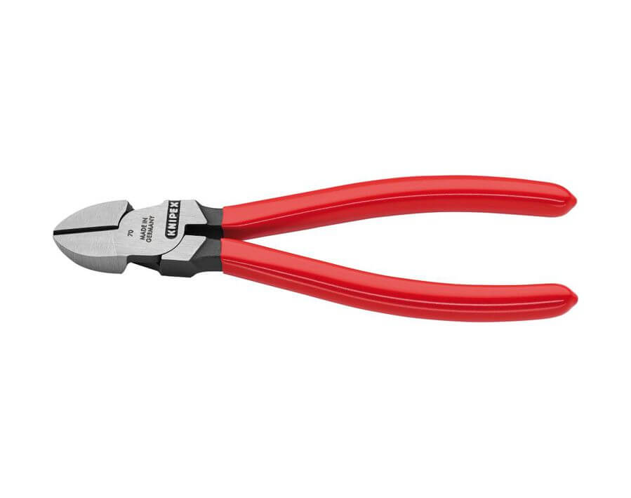 Seitenschneider, Kopf poliert