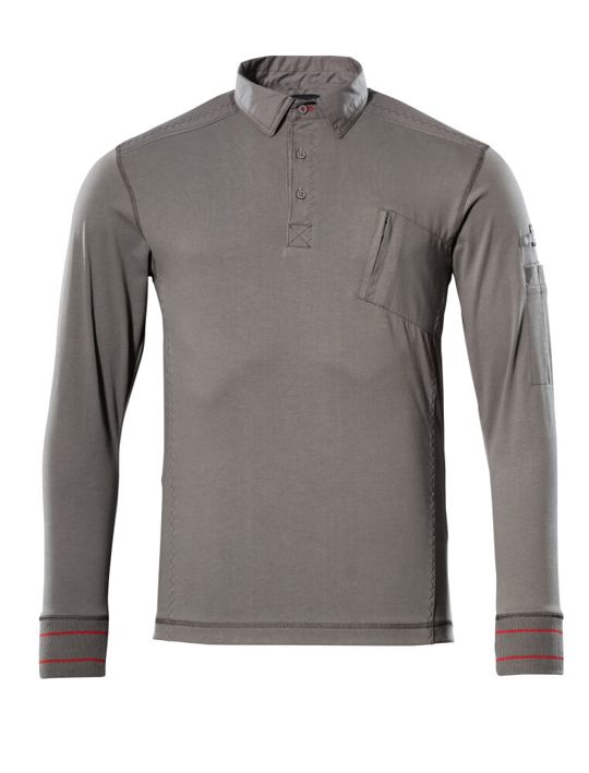 Polo Felpata FRONTLINE antracite chiaro