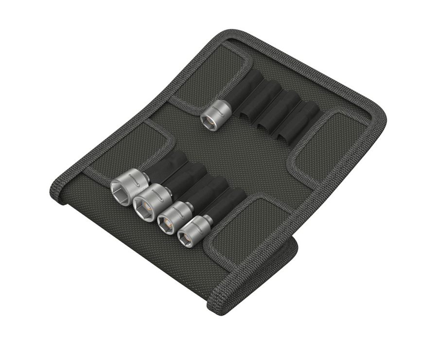 Steckschlüssel-Einsatz-Sortiment für Außensechskantschrauben 1/4" DIN 3126 E 6,3