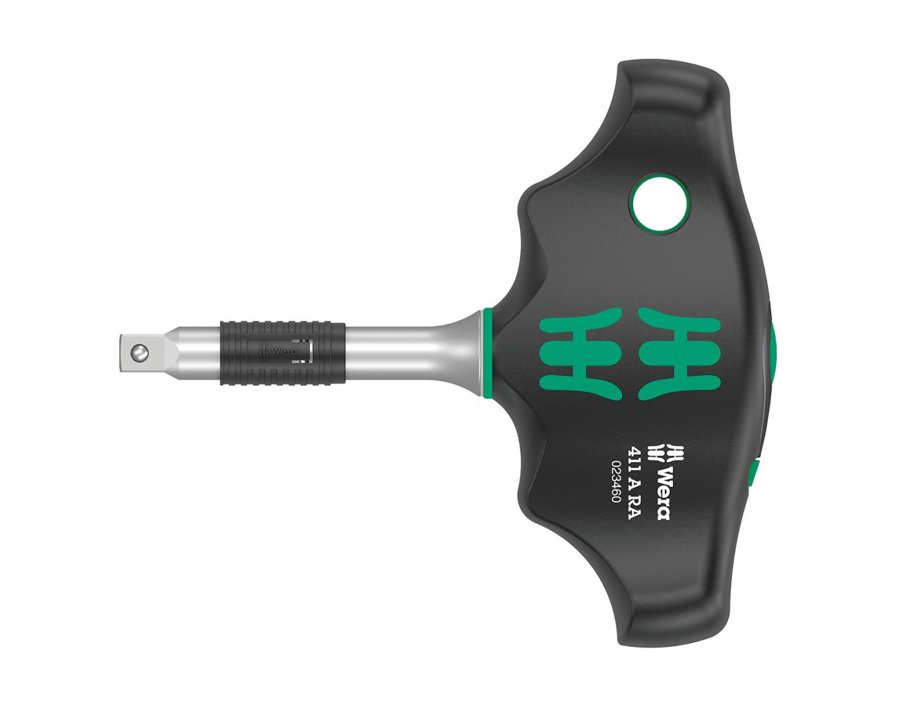 Quergriff-Adapterschraubendreher mit Ratschenfunktion 411 A RA