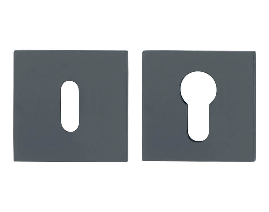 Coppia bocchette piatte Quadro RapidoPlus per porte interne E848NS