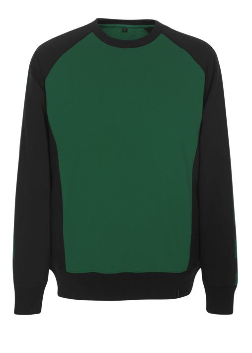 Felpa UNIQUE verde/nero