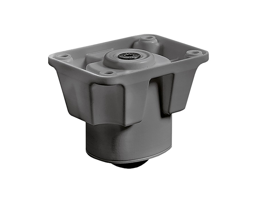 Rotella di sostegno con regola dell’altezza (rotella con supporto fisso)