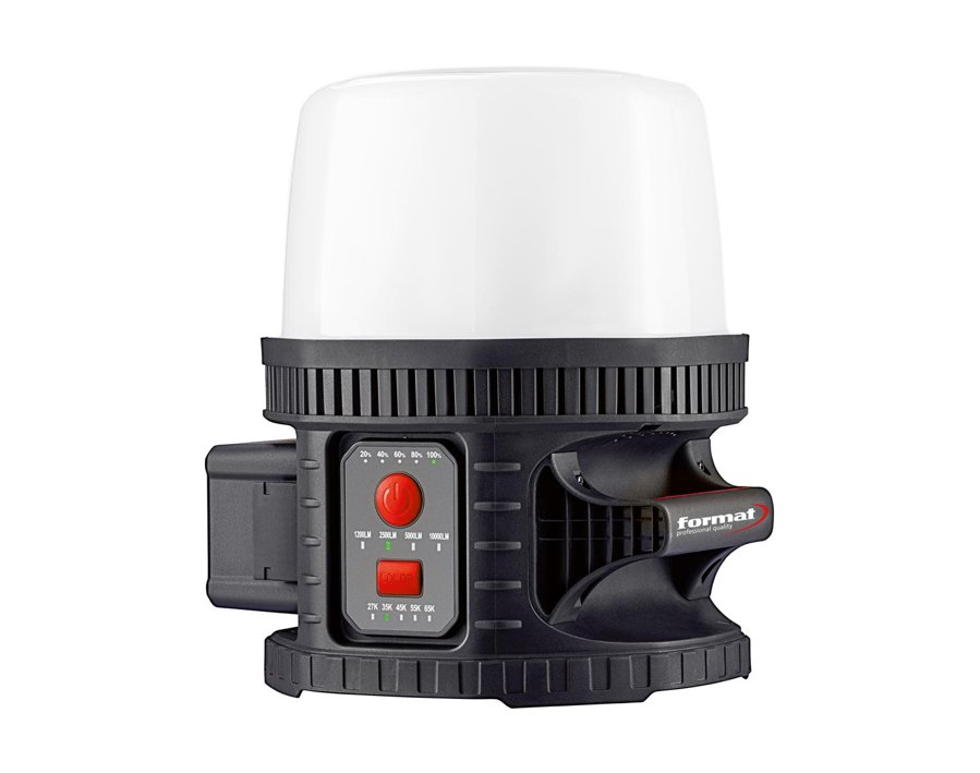 Akku-LED-Baustrahler BatterySwitch