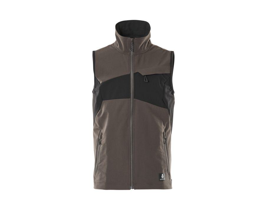 Gilet ACCELERATE antracite scuro/nero