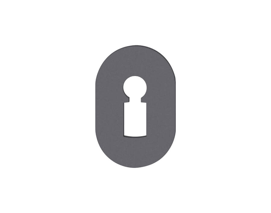 Rosetta adesiva ovale 15 1721