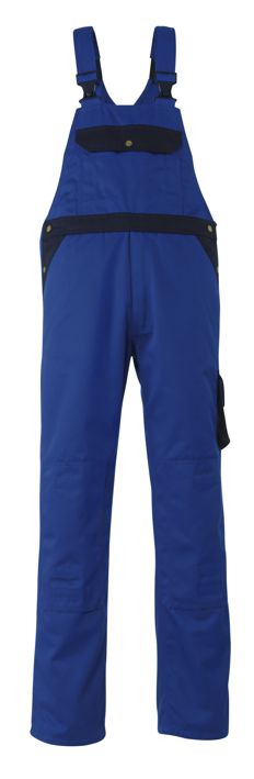 Salopette con tasche porta-ginocchiere IMAGE blu royal/blu navy