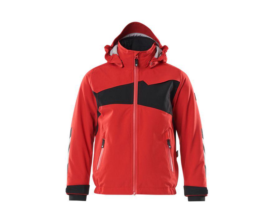 Giacca antifreddo da bambino ACCELERATE rosso/nero