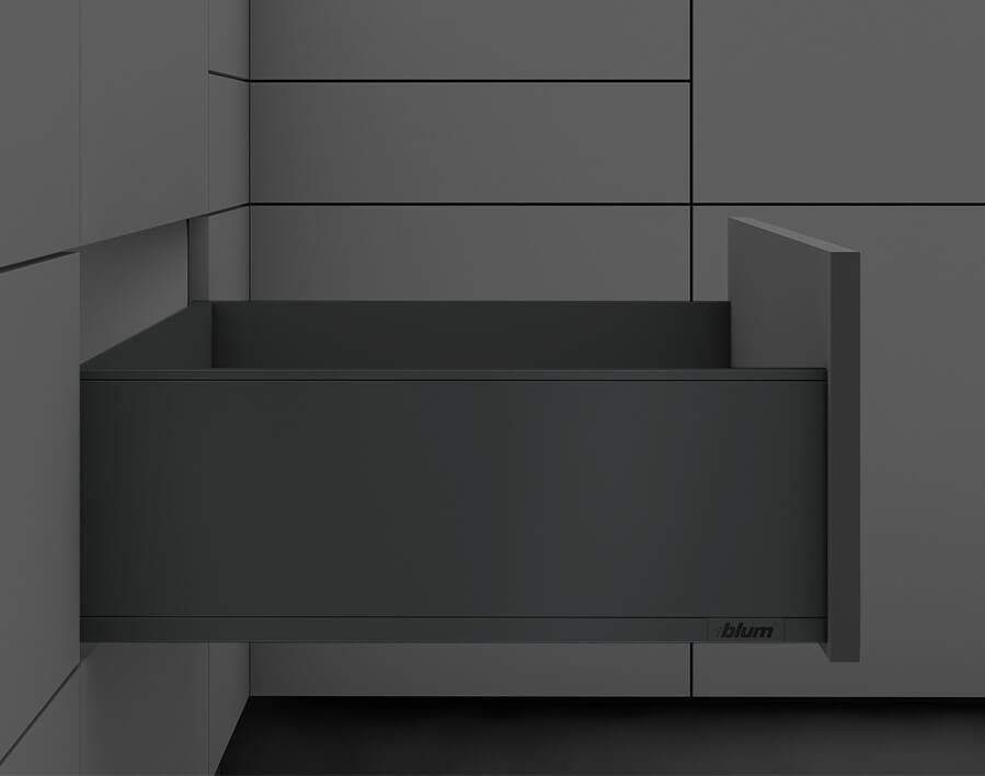 LEGRABOX pure nero carbonio opaco- altezza C