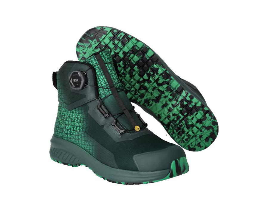 Stivali antinfortunistiche FOOTWEAR ACCELERATE verde/verde prato