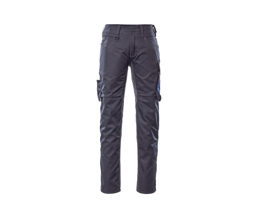 Pantaloni con tasche sulle cosce UNIQUE blu navy scuro/blu royal