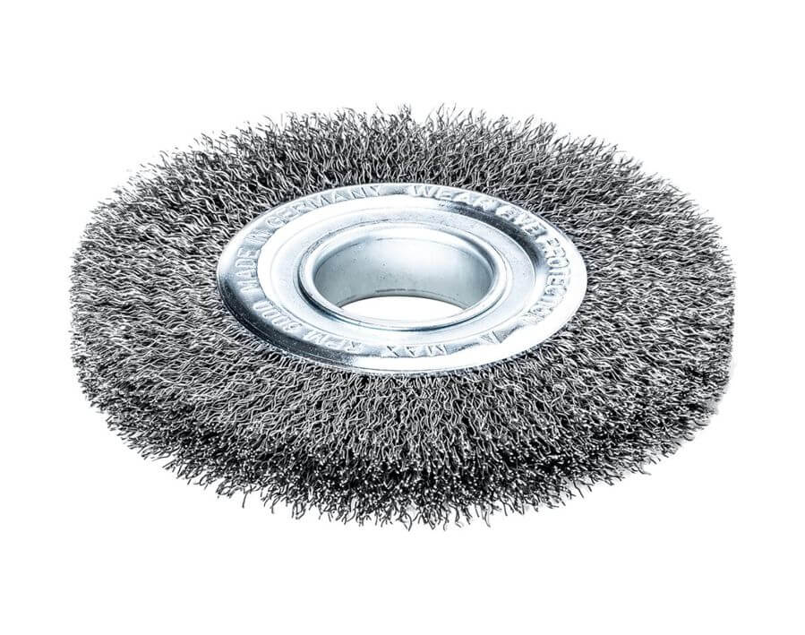 Rundbürste, Stahldraht, gewellt