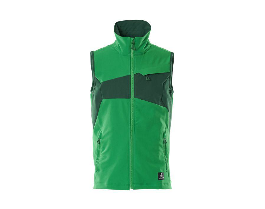 Gilet ACCELERATE verde prato/verde