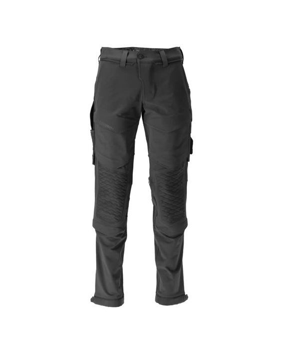 Pantaloni con tasche porta-ginocchiere CUSTOMIZED nero