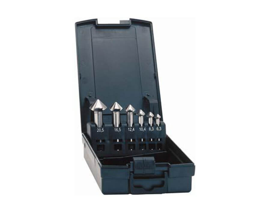 Kegel- und Entgratsenker-Satz "Advanced" 90°