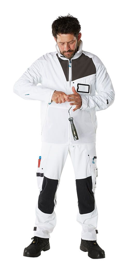 Pantaloni con tasche porta-ginocchiere ADVANCED nero