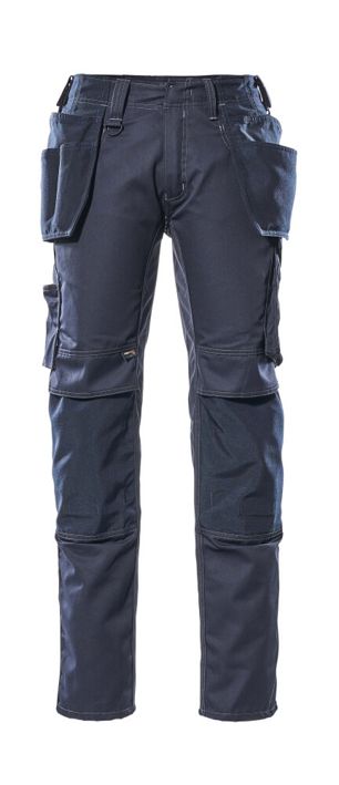 Pantaloni con tasche esterne UNIQUE blu navy scuro