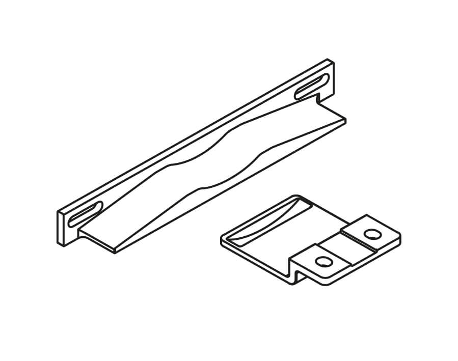Fermo intermedio Hawa Combino 45 H Mixslide