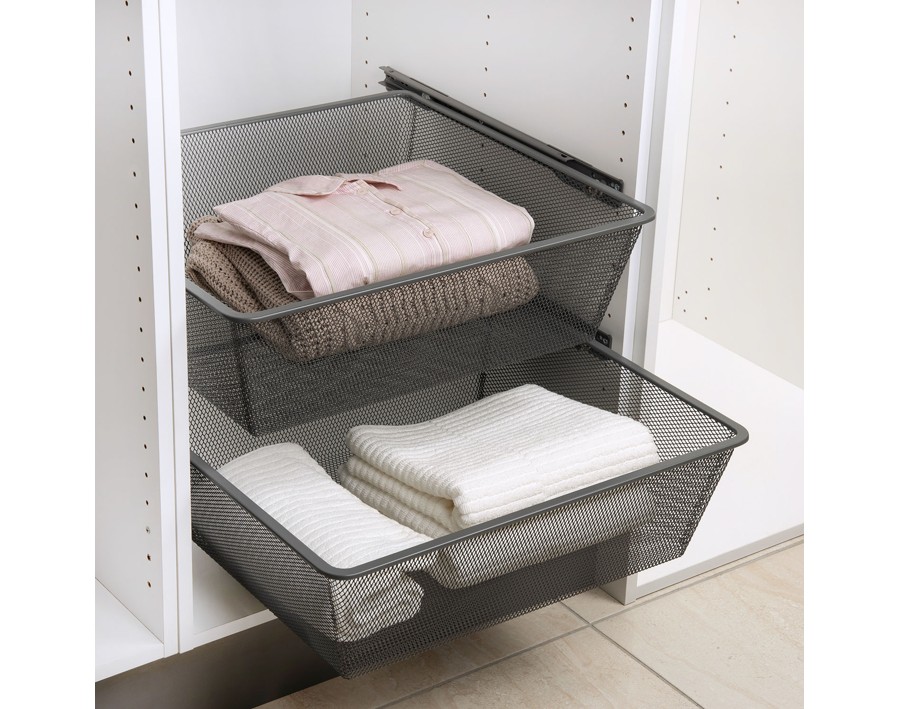 Cestelli in rete metallica per larghezza mobile 500 mm