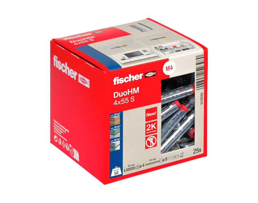 Tassello con vite DuoHM 