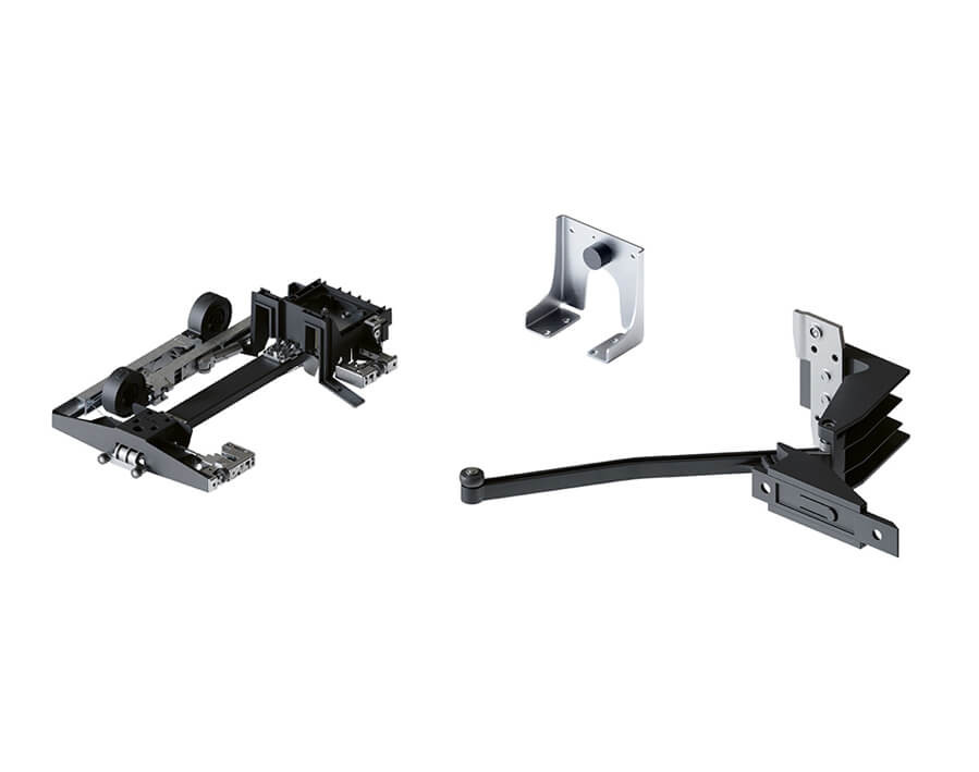 Guarnitura per ante scorrevoli Hawa Folding Concepta III 20/25 Pull 