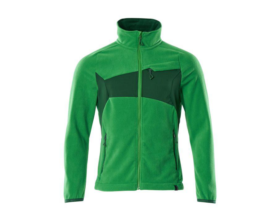 Giacca in pile ACCELERATE verde prato/verde