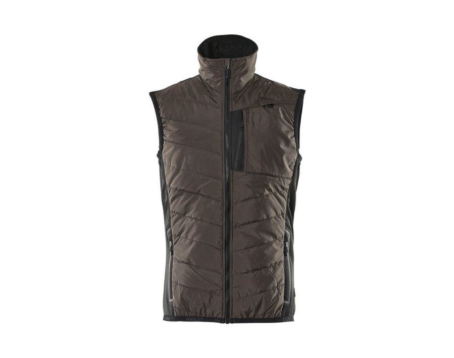 Gilet termico UNIQUE antracite scuro/nero