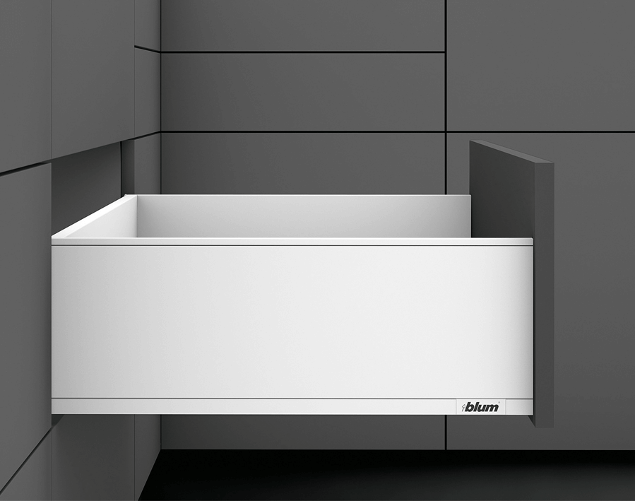 Legrabox - altezza C - bianco seta opaco 