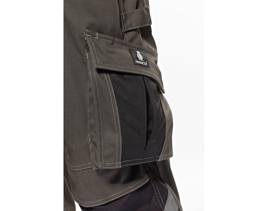 Pantaloni con tasche porta-ginocchiere UNIQUE blu navy scuro/blu royal