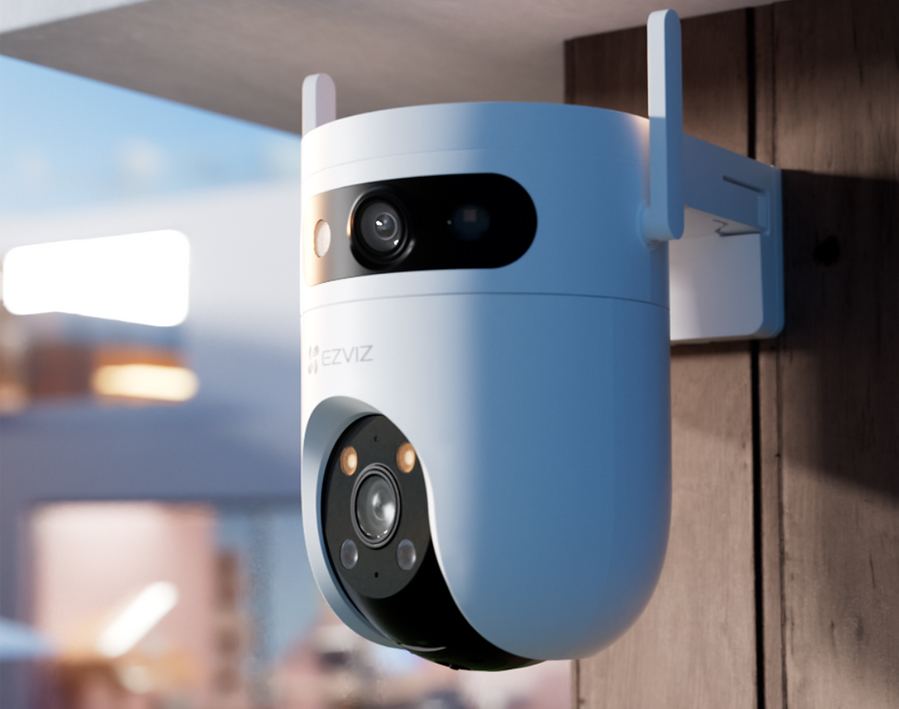 Telecamera Wi-Fi motorizzata doppio obiettivo 3K+3K 