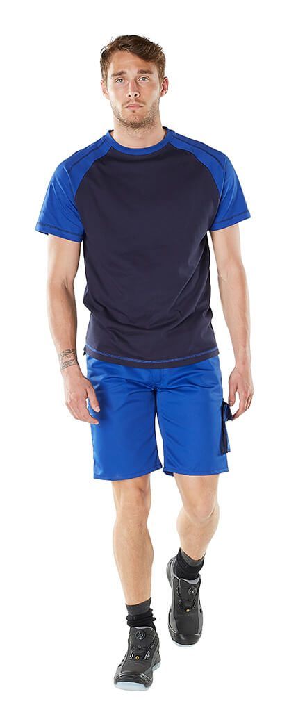 Pantalone corto IMAGE blu royal/blu navy