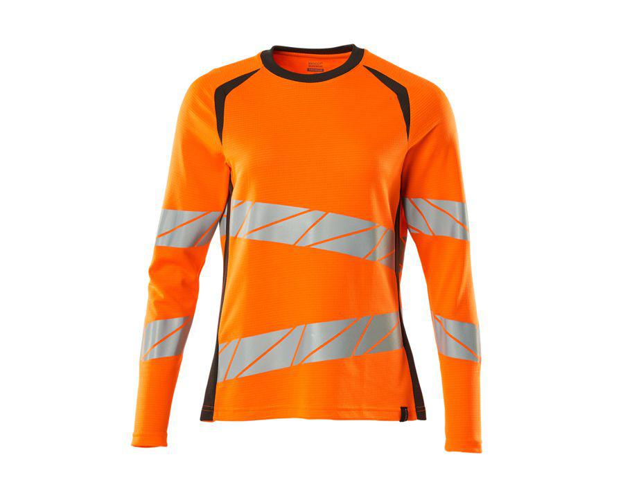 Maglietta, a maniche lunghe ACCELERATE SAFE hi-vis arancio/antracite scuro