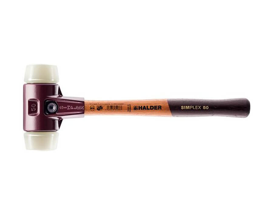 Schonhammer mit Schlagköpfen aus Nylon