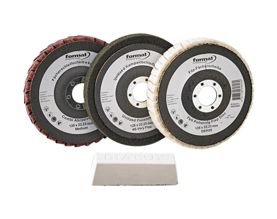 3-Stufen-Polierset