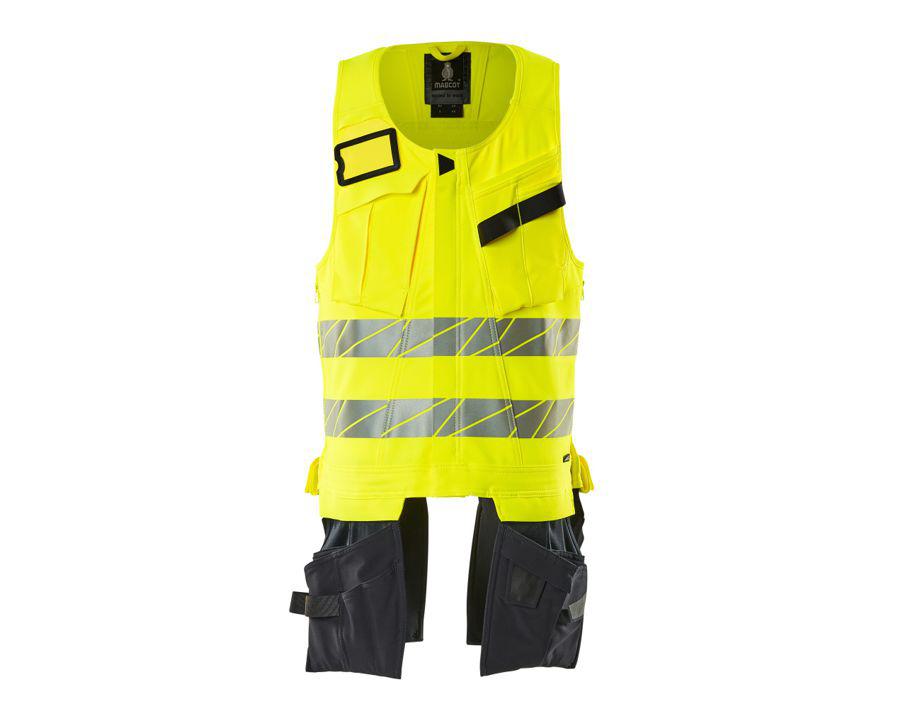 Gilet porta attrezzi ACCELERATE SAFE hi-vis giallo/blu navy scuro